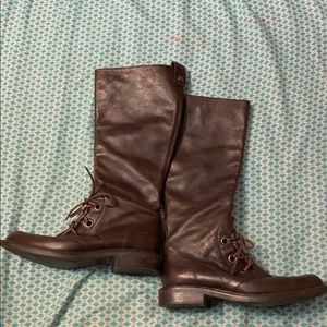 Moschino Jeans Leather Boots